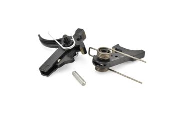 Image of Geissele Automatics Super Semi-Automatic AR-15 Enhanced Trigger, Curved, 3.5 lb Pull, Black, 05-160