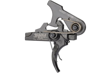 Image of Geissele Super Semi-Automatic AR-10/AR-15 Trigger, Curved, 4.5 lb Pull, Black, 05-101