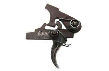 Image of Geissele Super Semi-Automatic Large Pin Trigger, AR-10/AR-15, 4.25 - 4.75 lb, Black, 05-123