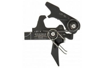 Image of Geissele Single-Stage Precision Trigger, 3.75 lb Pull, Black, 05-483