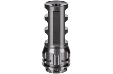 Image of Gemtech 7.62 ETM 3-Port Muzzle Brake, .30 Caliber/7.62x51mm NATO, 5/8x24 TPI, 2.37in, Black, 13817
