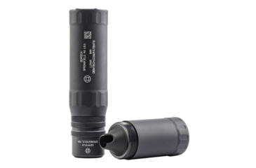 Image of Gemtech Lunar 9QD 9mm Luger Suppressor, 1.4x7.65 in, Black, 100000231343