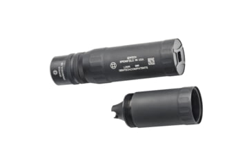 Image of Gemtech Lunar 9QD 9mm Luger Suppressor, 1.4x7.65 in, Black, 100000231343