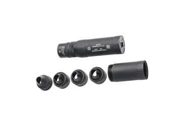 Image of Gemtech Lunar 9QD 9mm Luger Suppressor, 1.4x7.65 in, Black, 100000231343
