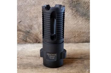 Image of Gemtech Quickmount Flash Hider, 7.62 mm, 1/2-28, Black GT88909