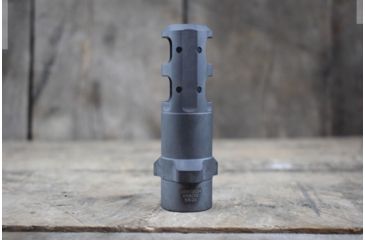 Image of Gemtech Tri-Lock .338 Lapua Muzzle Brake for Arrow QM Suppressor, 5/8-24, Black GT34706