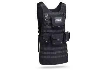 Image of Gen Pro Tactical BBQ Apron, Black GPTBBQA