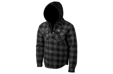 Image of General BIG TIMBER HOODED FLANNEL - GREY, MKC-001524