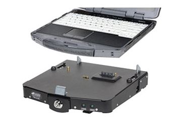 Image of General Dynamics GD8200 Docking Station W/Button Lock, No Rf (GD8200), Black 50-0204-001R
