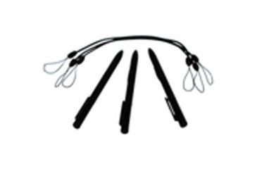 Image of General Dynamics Stylus With Tether, 6 Pack (GD8200), Black 62-0642-005R