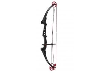 Image of Genesis Mini Bow, LH, Black w/ Red Cam 11418