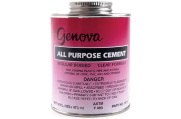 Image of Genova 15015 Cement All Purpose, 16oz, 7530834