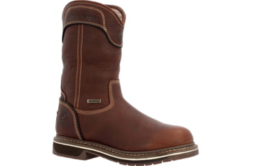 Image of Georgia Boot AMP LT Edge Waterproof Pull On Work Boot - Womens, Brown, 8.5, GB00516-085M