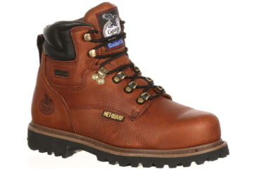Image of Georgia Boot Hammer Internal Metatarsal Steel Toe 6in Work Boot - Mens, Medium, Briar Brown, 8.5, G6315-085M