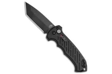 Image of Gerber Gerber Auto 06 Tanto Automatic Knife Black Aluminum 3.7&quot; Black *DISC*, Black, CPM S30V, adult, BHQ-223832