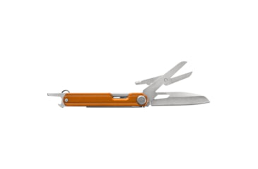 Image of Gerber Armbar Slim Cut Multi-tool, 2.5in Stonewash Blade, Aluminum Handle, Burnt Orange, 30-001724