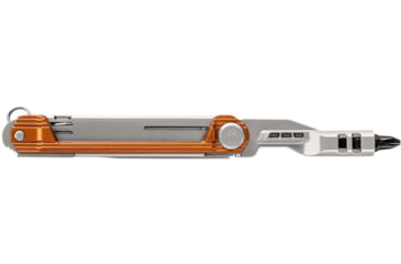 Image of Gerber Armbar Slim Cut Folding Knife w/Scissors, 2.5in Plain Blade, 2.5in Scissors, Burnt Orange Handle, 31-003812