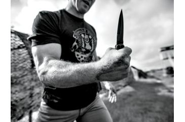 Image of Gerber Covert Auto Automatic Folding Knife / Fine Edge, Tactical Gray/Black Blade, 30-001306