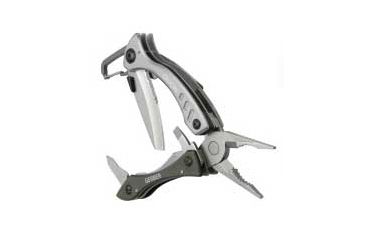 Image of Gerber Crucial Butterfly-Open Multi-Tool Gray - Clam package