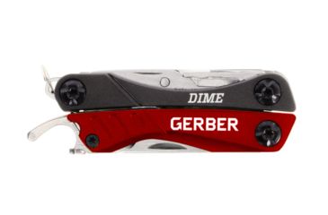 Image of Gerber Dime Micro Tool, Red, Clam 31-001040