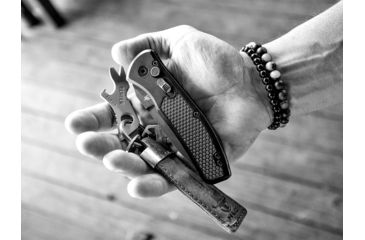 Image of Gerber Empower Automatic Folding Knife, 3.25in, S30V Steel, Black, 30-001321