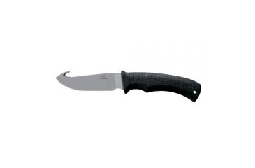 Image of Gerber Fixed Gator Gut Hook Fine Knife CLAM Package 46906