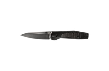 Image of Gerber Fuse Folding Knife, 3.8in 7Cr17MoV Steel Stonewash Drop Point Blade, Black Handle, 30-001874