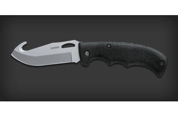Image of Gerber Gator Ii Gut Hook Fine Edge Folding Knife Clam 22 41415