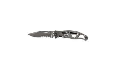 Image of Gerber Gear Gerber Gear Paraframe Mini Serrated Folding Knives in Stainless Steel, 22-48484