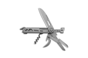 Image of Gerber Gerber Armbar Cork 8 in 1 Multi-Tool Onyx w/Handkerchief + Barbill Gray 1069300, Gray, adult, BHQ-190955