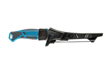 Image of Gerber Controller Fixed Blade Fillet Knife, 6in, 9CR18MOV Steel Blade, Salt-Resistant, Cyan, 31-003557