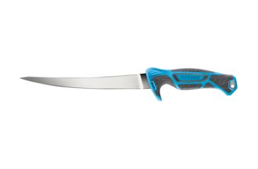 Image of Gerber Controller Fixed Blade Fillet Knife, 8in, 9CR18MOV Steel Blade, Salt-Resistant, Cyan, 31-003558