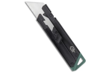 Image of Gerber EAB Slim Folding Knife, Black/Green Handle, Black/Green/Silver, 3.63 inch, BHQ-213331