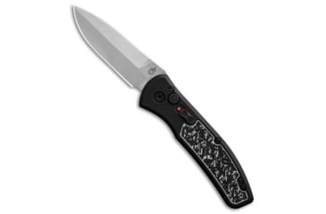 Image of Gerber Gerber Empower Automatic Knife Black/White Armor Grip 3.25" SW 30-001323N*DISC, Black/White, CPM S30V, adult, BHQ-199544
