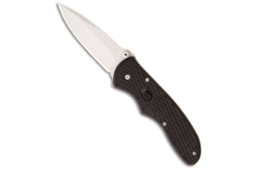 Image of Gerber Gerber Fast Draw Spring Knife Spring Assisted 3" Bead Blast Plain 07162 *Disc, Black, Stainless Steel, adult, BHQ-103899