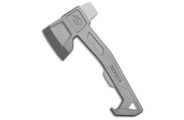 Image of Gerber Hatchet Keychain Multi-Tool 3-in-1, Silver, 2.60 inch, BHQ-208933