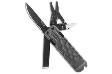 Image of Gerber Gerber Lockdown Pry 10-in-1 Pocket Multi-Tool Black/Gray - 30-001593 *DISC*, Gray, adult, BHQ-197402