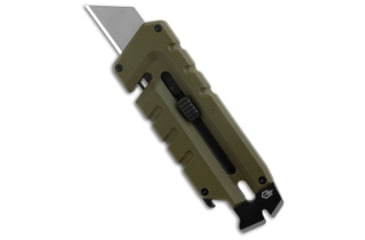 Image of Gerber Prybrid Utility Folding Knife, Green Handle, Green/Silver, 4.25 inch, BHQ-194378