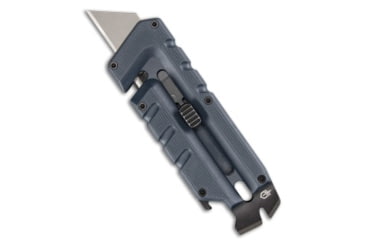 Image of Gerber Prybrid Utility Folding Knife, Blue/Gray Handle, Blue/Gray/Silver, 4.25 inch, BHQ-201942