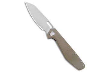 Image of Gerber Gerber Slimsada Frame Lock Knife Olive Micarta 3.45" Stonewash, Green, D2, adult, BHQ-176978