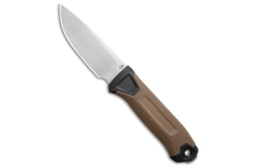 Image of Gerber Gerber StrongArm Camp MagnaCut Fixed Blade Knife Coyote Brown GFN 4.1" SW, Brown, CPM MagnaCut, adult, BHQ-208279