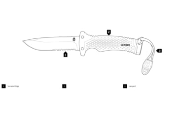 Image of Gerber Ultimate Fixed Blade Knife