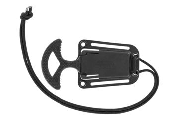 Image of Gerber GHOSTSTRIKE Punch Knife, Black GFN, Black Blade, w/Sheath GE30-001007