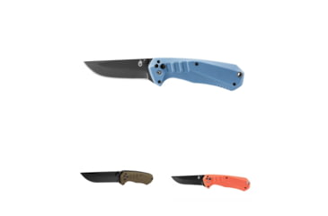 Image of Gerber Haul Assisted Opening Folding Knife, Blue, Coyote, Red