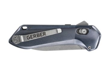 Image of Gerber Highbrow Compact Assisted Opening Folding Knife, 2.8in, 7CR Steel, Blue, 30-001520