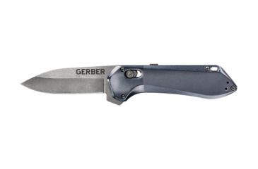 Image of Gerber Highbrow Compact Assisted Opening Folding Knife, 2.8in, 7CR Steel, Blue, 30-001520