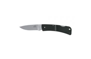 Image of Gerber LST Drop Point Fine Edge Folding Knife CLAM Packaging 46009