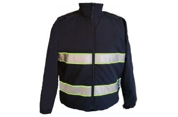 Image of Gerber Outerwear Medix 3 In 1 Parka, Silver Trim w/ Lime Edging, Navy, Extra Small, Regular 70MX1 XSR
