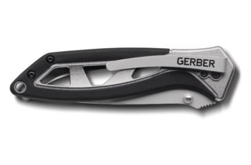 Image of Gerber Outrigger XL Folding Knife,3.38in 7Cr17 Blade,Aluminum w/SoftGrip Overmold Handle,Box 30-000690