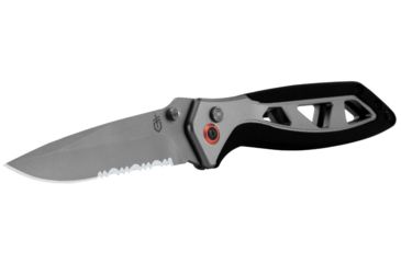 Image of Gerber Outrigger XL Folding Knife,3.38in 7Cr17 Blade,Aluminum w/SoftGrip Overmold Handle,Box 30-000690